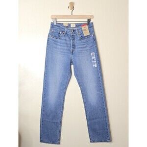 Levis 501 Original Jeans Womens 27x30 Medium Indigo Worn In NWT